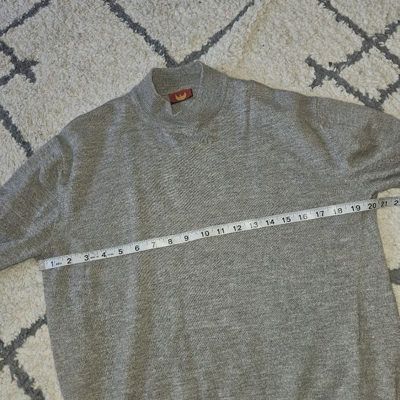 San Marco made in italy pure new wool crewneck womens sweater large - Picture 4 of 7